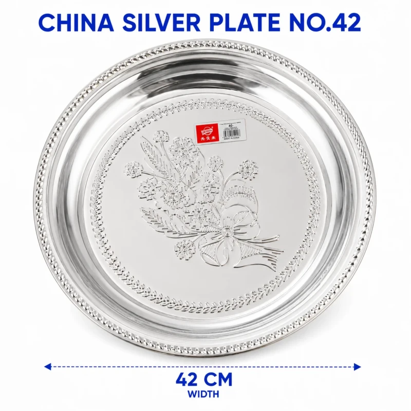 CHINA SILVER PLATE NO.40